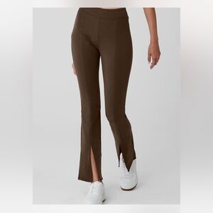 ALO l Airbrush High waist Flutter Brown Flare Pants